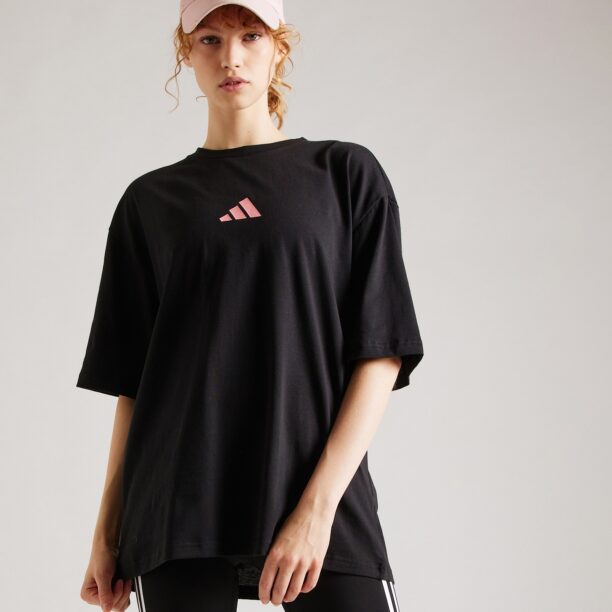 ADIDAS PERFORMANCE Tricou funcțional  roz deschis / negru