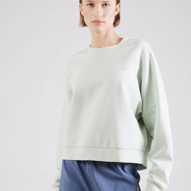 ADIDAS SPORTSWEAR Bluză de molton  verde pastel