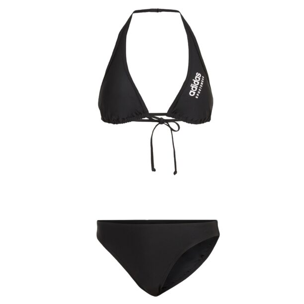 ADIDAS SPORTSWEAR Costum de baie sport  negru / alb