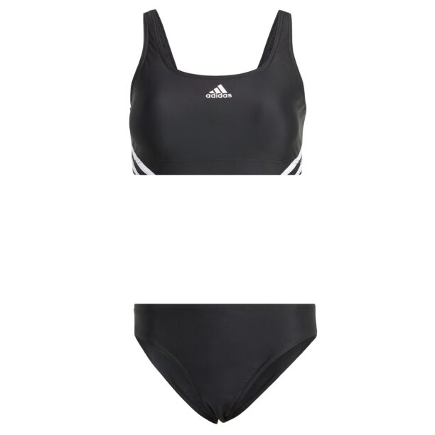 ADIDAS SPORTSWEAR Costum de baie sport  negru / alb