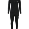 ADIDAS SPORTSWEAR Costum de trening 'Essentials'  negru / alb