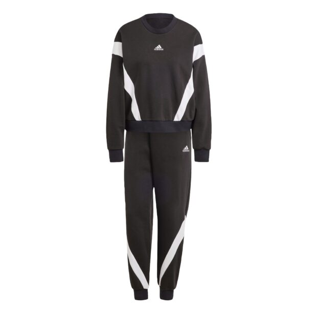 ADIDAS SPORTSWEAR Costum de trening 'Laziday'  negru / alb