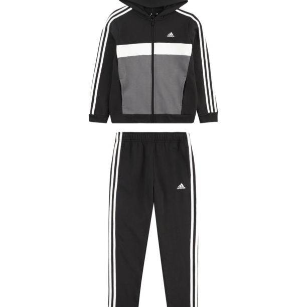 ADIDAS SPORTSWEAR Costum de trening 'Tiberio'  gri / negru / alb