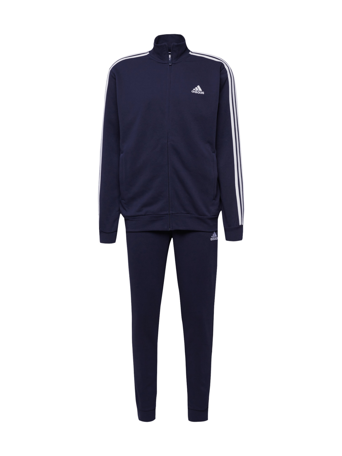 ADIDAS SPORTSWEAR Costum de trening  albastru noapte / alb