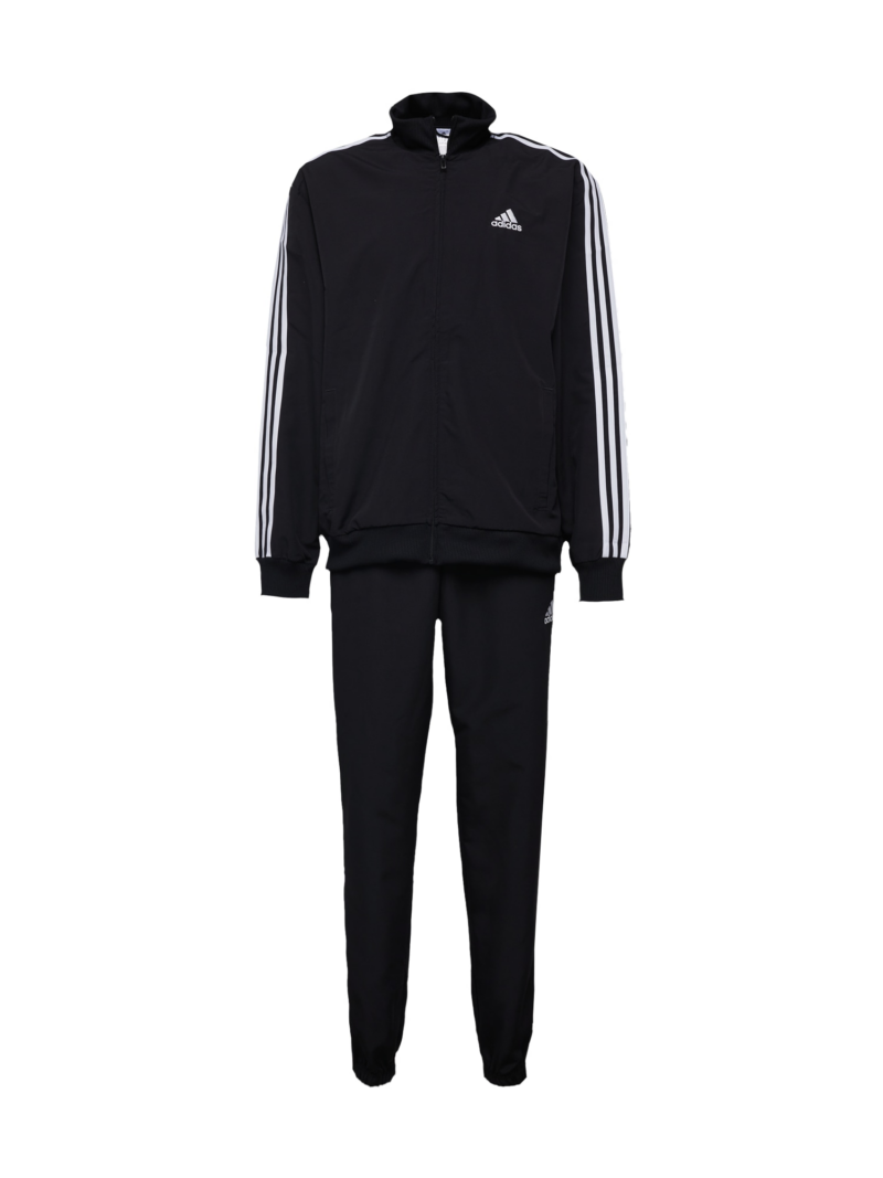 ADIDAS SPORTSWEAR Costum de trening  negru / alb