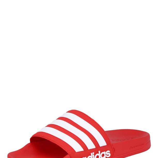 ADIDAS SPORTSWEAR Flip-flops 'Adilette'  roșu / alb