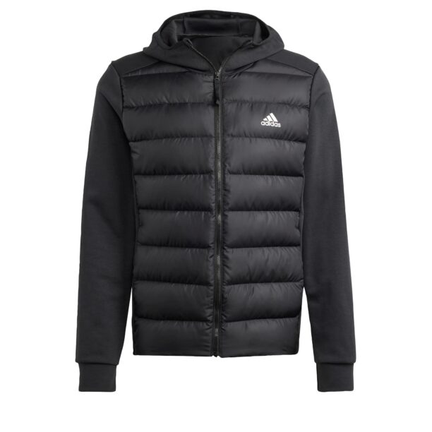 ADIDAS SPORTSWEAR Geacă sport 'Essentials'  negru / alb