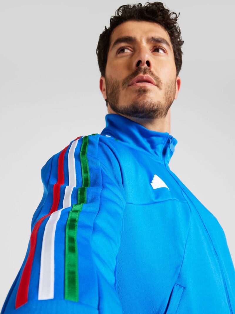 Preţ ADIDAS SPORTSWEAR Geacă sport 'House of Tiro Nations'  albastru regal / verde / roșu / alb