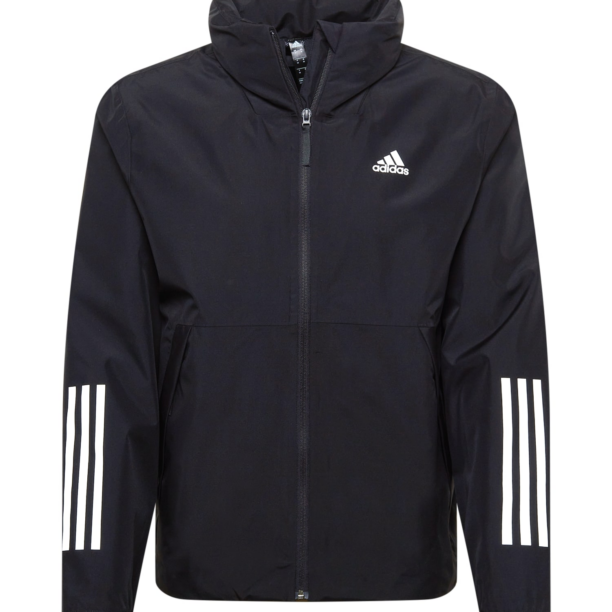 ADIDAS SPORTSWEAR Geacă sport  negru / alb