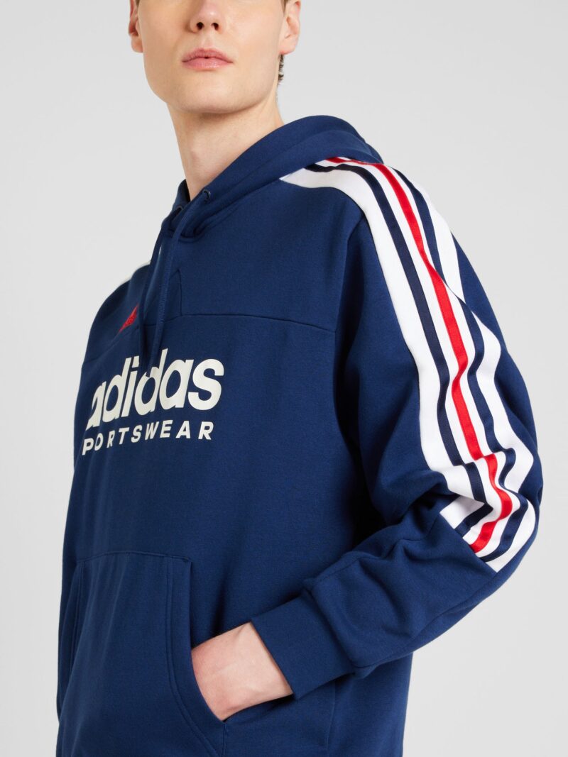 ADIDAS SPORTSWEAR Hanorac sport  albastru / roșu / alb