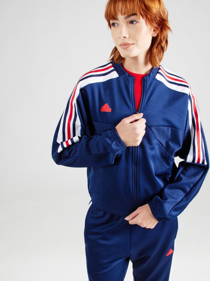 ADIDAS SPORTSWEAR Jachetă de trening 'Tiro'  albastru / roșu / alb