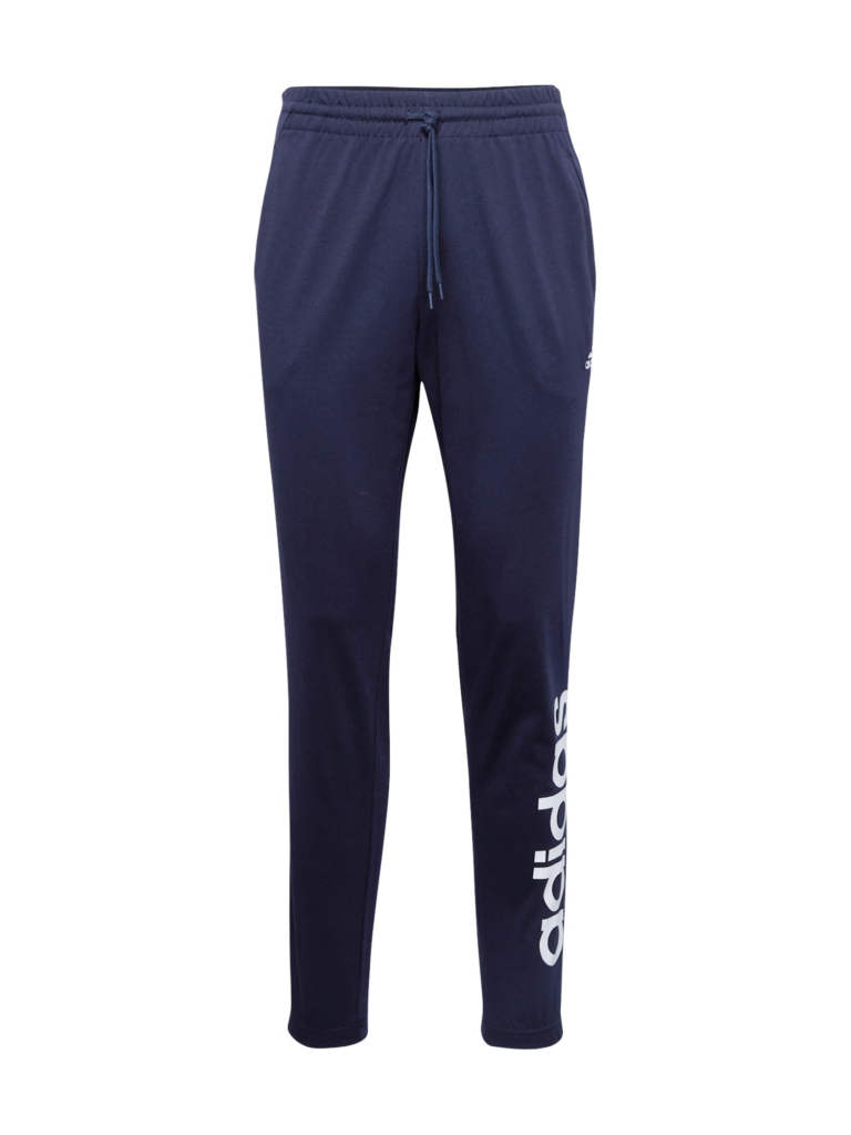 ADIDAS SPORTSWEAR Pantaloni sport 'Essentials'  albastru închis / alb