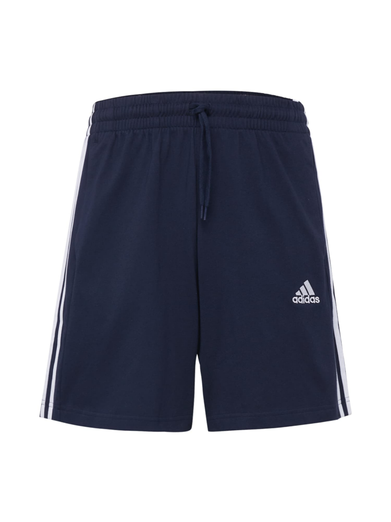 ADIDAS SPORTSWEAR Pantaloni sport 'Essentials'  bleumarin / alb