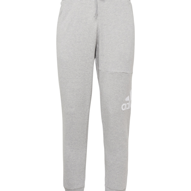 ADIDAS SPORTSWEAR Pantaloni sport 'Essentials'  gri / alb