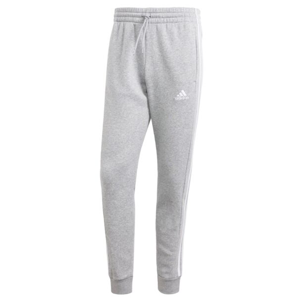 ADIDAS SPORTSWEAR Pantaloni sport 'Essentials'  gri / alb