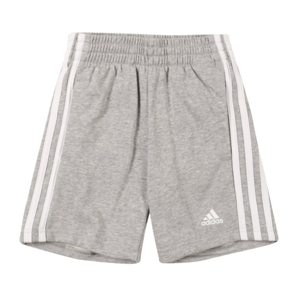 ADIDAS SPORTSWEAR Pantaloni sport 'Essentials'  gri / alb