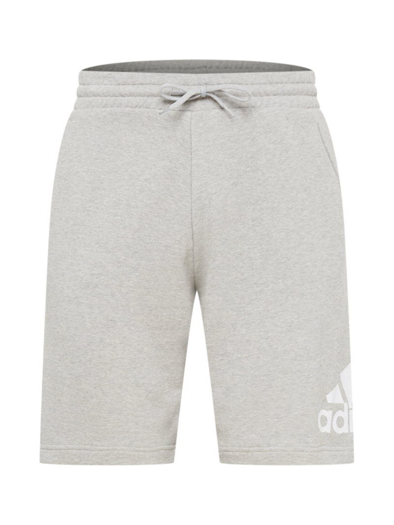 ADIDAS SPORTSWEAR Pantaloni sport 'Essentials'  gri amestecat / alb