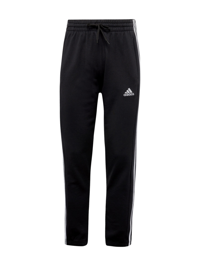 ADIDAS SPORTSWEAR Pantaloni sport 'Essentials'  negru / alb