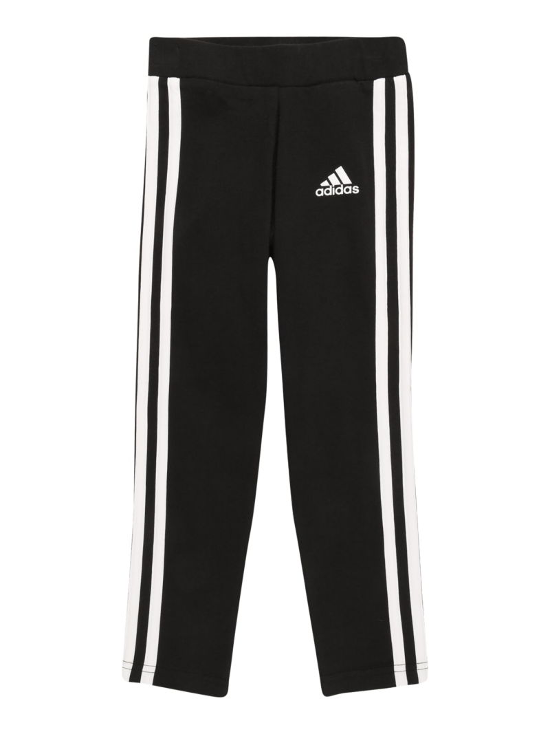 ADIDAS SPORTSWEAR Pantaloni sport 'Essentials'  negru / alb