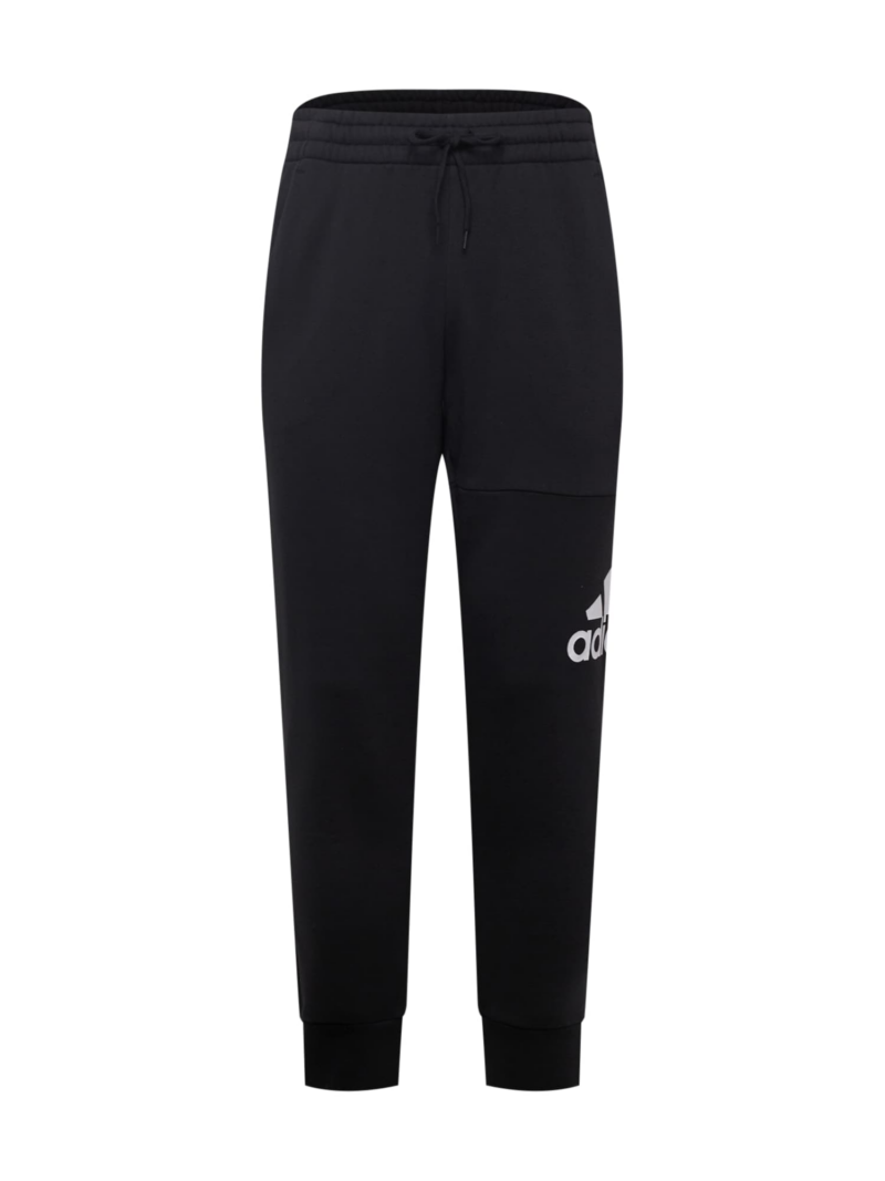 ADIDAS SPORTSWEAR Pantaloni sport 'Essentials'  negru / alb