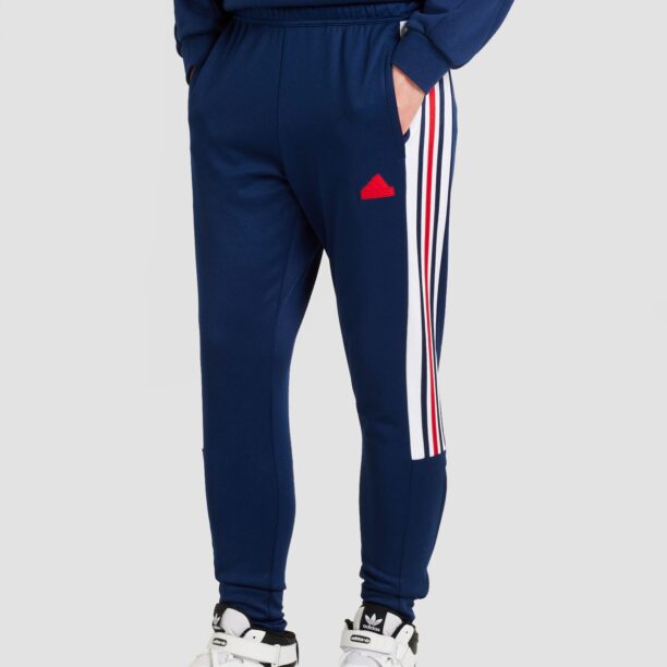 ADIDAS SPORTSWEAR Pantaloni sport 'House Of Tiro Nations Pack'  albastru / roșu / alb