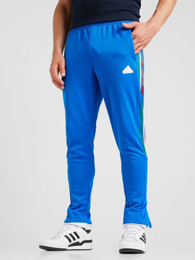 Cumpăra ADIDAS SPORTSWEAR Pantaloni sport 'House of Tiro Nations'  azur / verde / roșu / alb