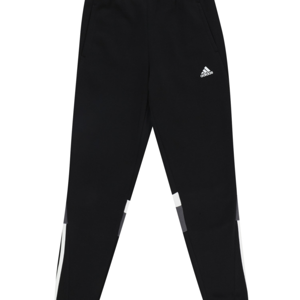 ADIDAS SPORTSWEAR Pantaloni sport 'Tiberio'  gri închis / negru / alb