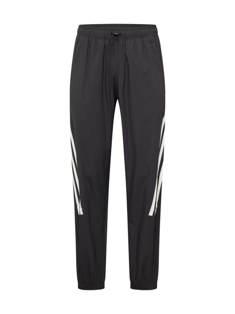 ADIDAS SPORTSWEAR Pantaloni sport  negru / alb