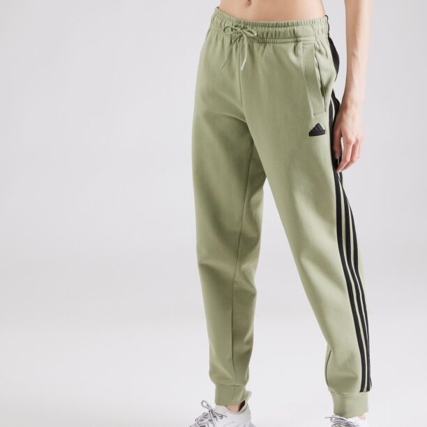 ADIDAS SPORTSWEAR Pantaloni sport  verde pastel / negru