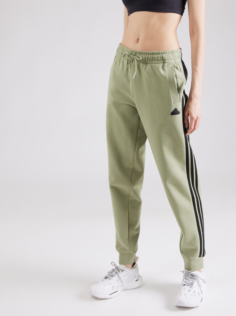 ADIDAS SPORTSWEAR Pantaloni sport  verde pastel / negru