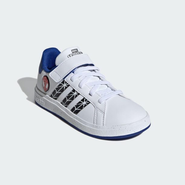 Preţ ADIDAS SPORTSWEAR Pantofi sport 'Marvel's Spider Grand Court'  albastru / negru / alb