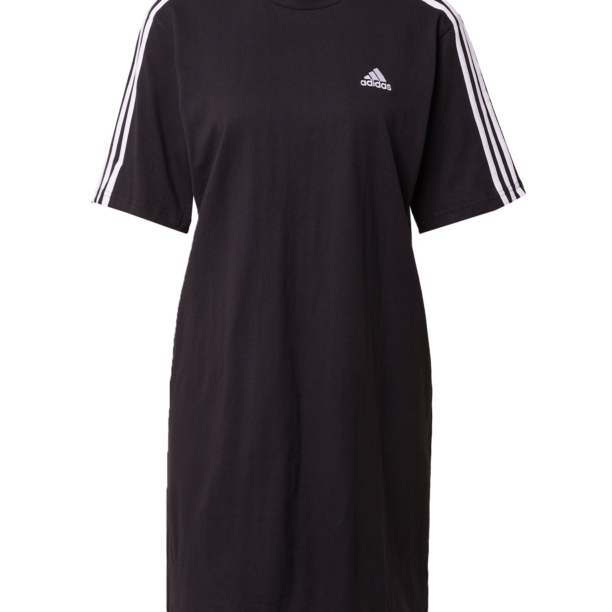 ADIDAS SPORTSWEAR Rochie sport 'Essentials'  negru / alb