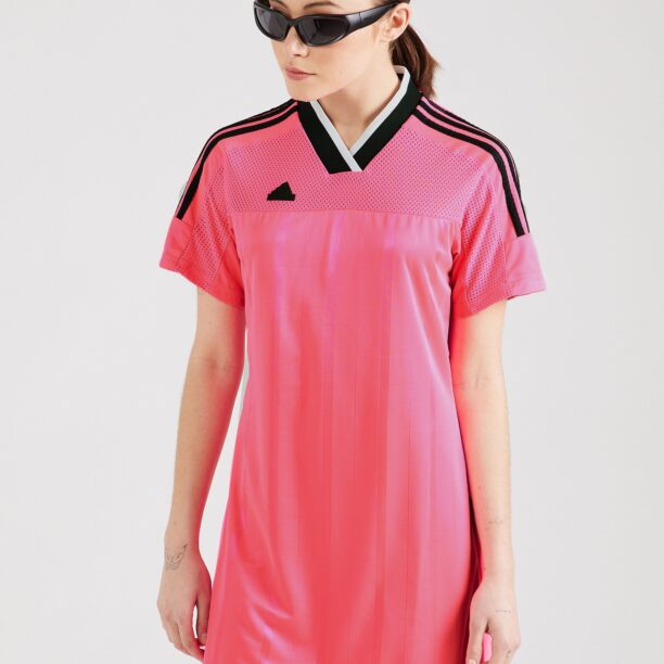 ADIDAS SPORTSWEAR Rochie sport 'TIRO Q2'  roz / negru