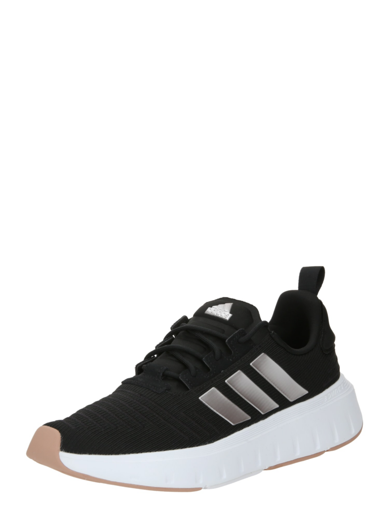 ADIDAS SPORTSWEAR Sneaker low 'SWIFT RUN'  negru / argintiu