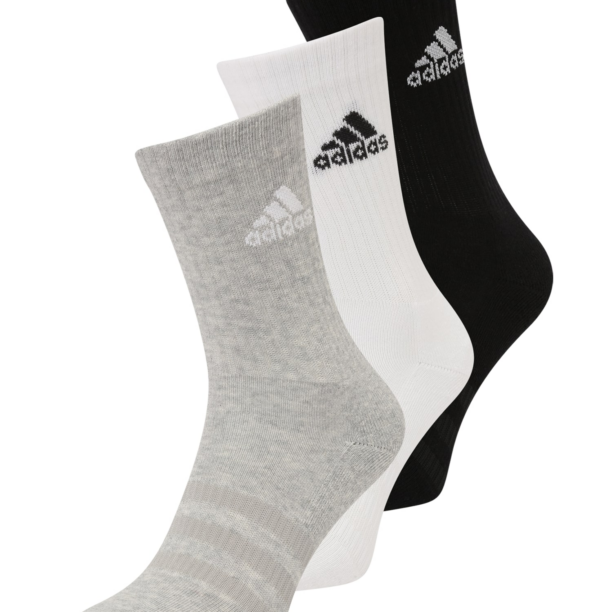 ADIDAS SPORTSWEAR Șosete sport  gri amestecat / negru / alb