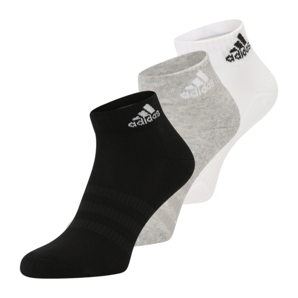 ADIDAS SPORTSWEAR Șosete sport  gri / negru / alb