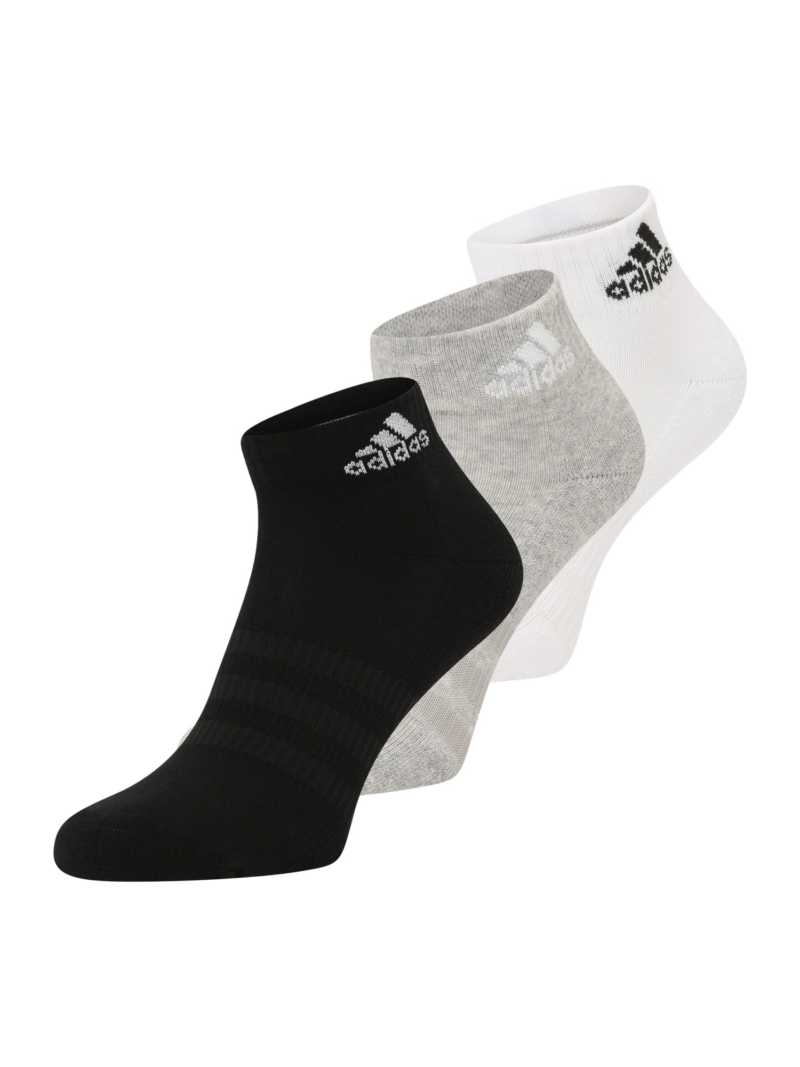 ADIDAS SPORTSWEAR Șosete sport  gri / negru / alb