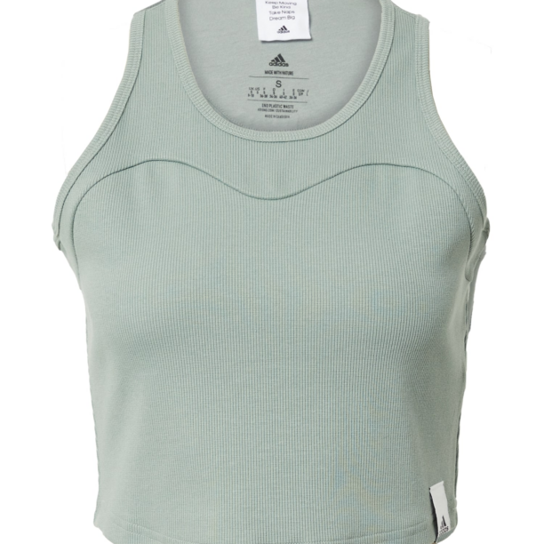 ADIDAS SPORTSWEAR Sport top 'Lounge Rib'  verde pastel