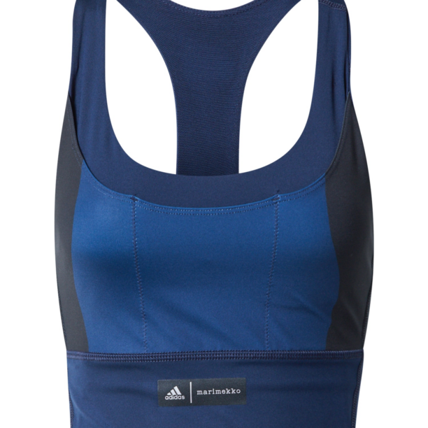 ADIDAS SPORTSWEAR Sutien sport 'Marimekko Medium-Support '  bleumarin / albastru regal / alb