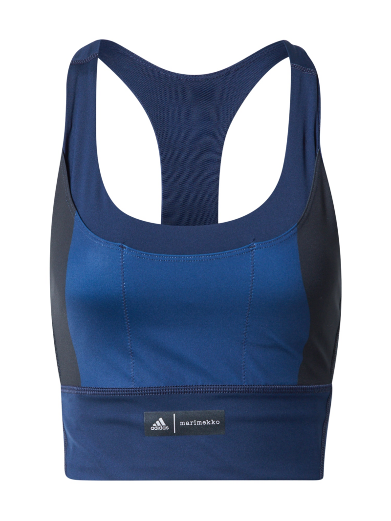 ADIDAS SPORTSWEAR Sutien sport 'Marimekko Medium-Support '  bleumarin / albastru regal / alb