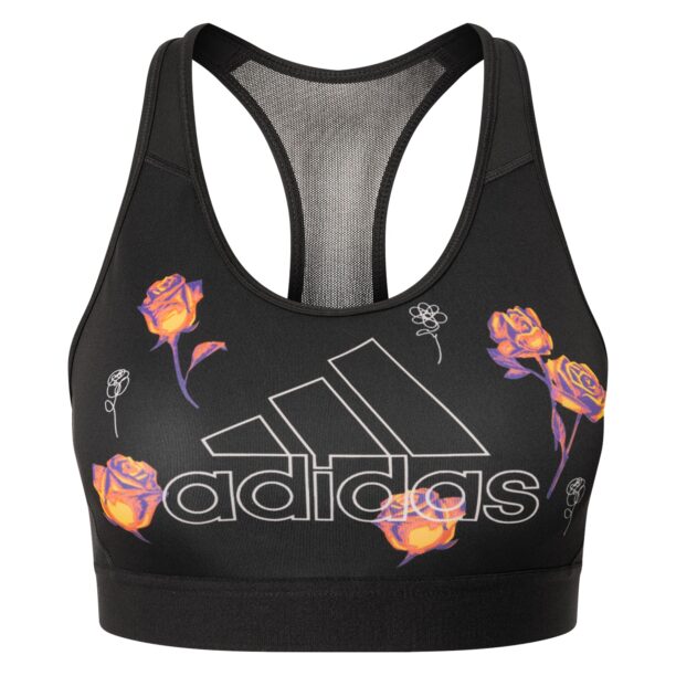 ADIDAS SPORTSWEAR Sutien sport  lila / portocaliu / negru / alb