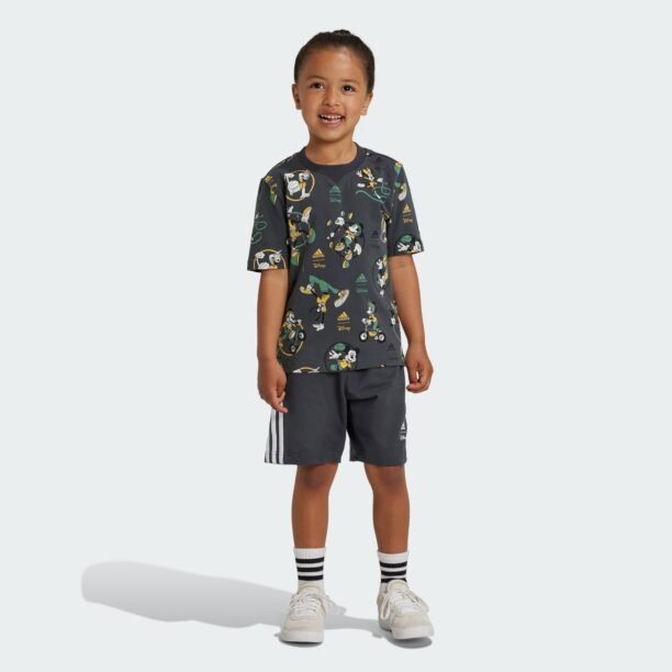 ADIDAS SPORTSWEAR Trening 'Disney Mickey Mouse'  galben / gri bazalt / verde / alb