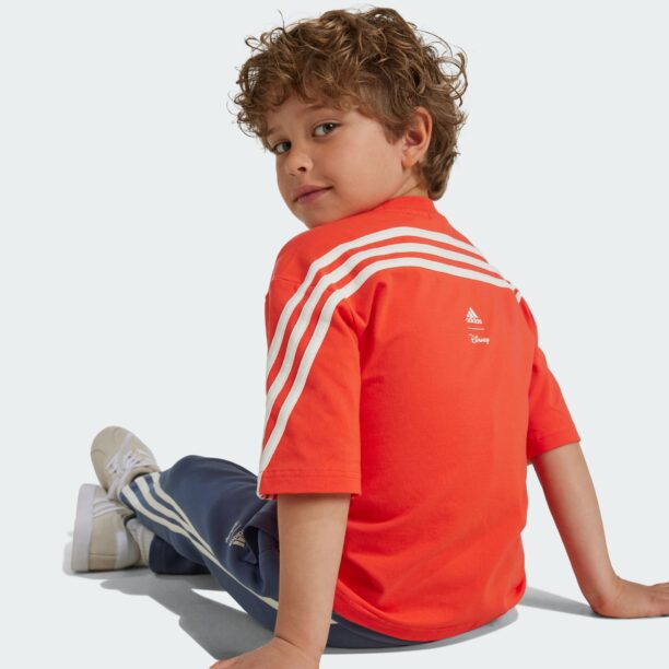 Preţ ADIDAS SPORTSWEAR Tricou funcțional 'Disney Mickey Mouse'  albastru închis / roșu orange / negru / alb