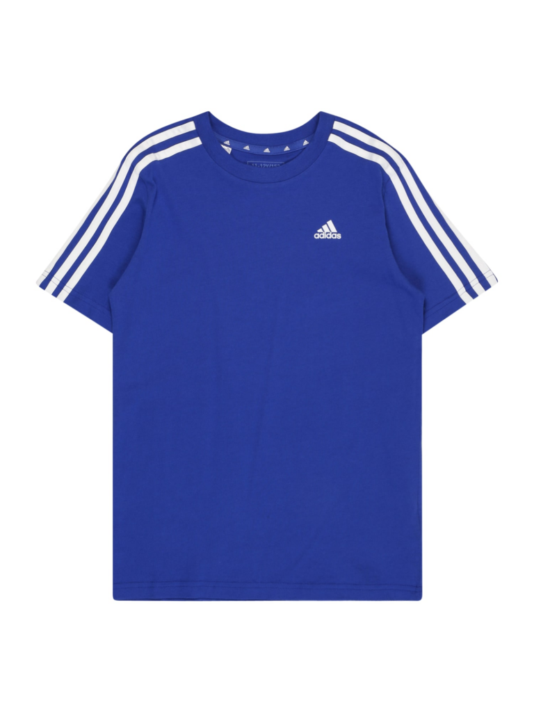 ADIDAS SPORTSWEAR Tricou funcțional 'Essentials 3-Stripes '  albastru / alb