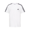 ADIDAS SPORTSWEAR Tricou funcțional 'Essentials'  negru / alb