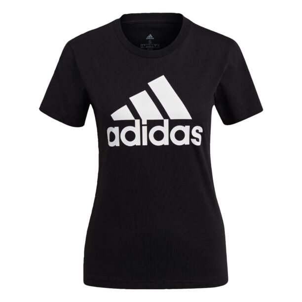 ADIDAS SPORTSWEAR Tricou funcțional 'Essentials'  negru / alb