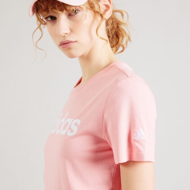 Preţ ADIDAS SPORTSWEAR Tricou funcțional 'Essentials'  rosé / alb