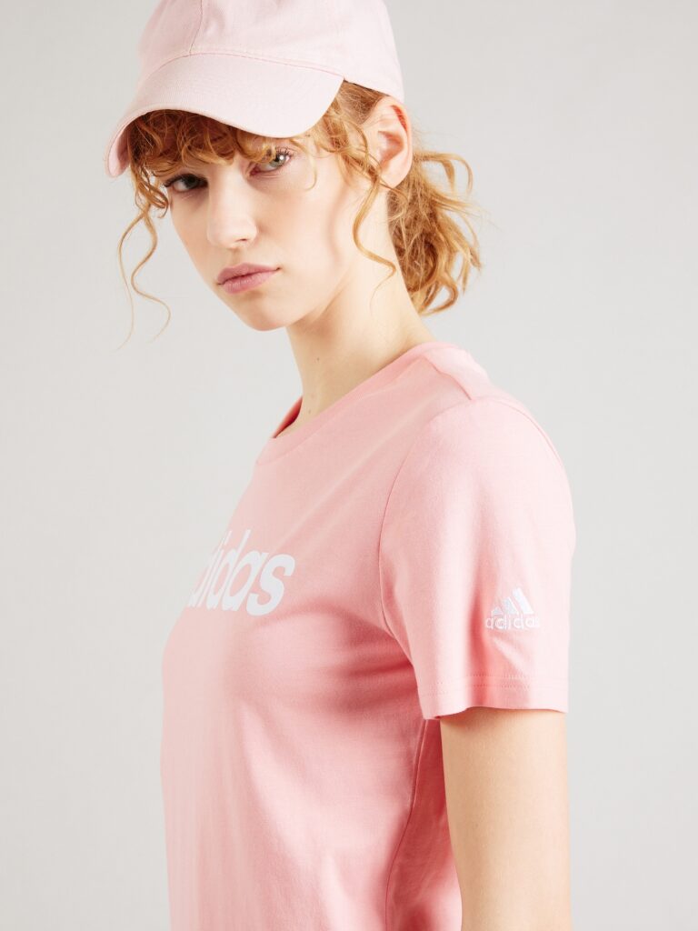 Preţ ADIDAS SPORTSWEAR Tricou funcțional 'Essentials'  rosé / alb