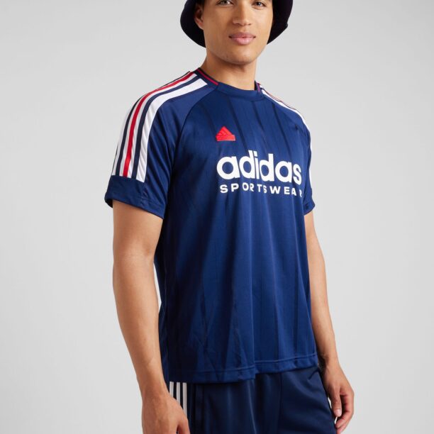 Cumpăra ADIDAS SPORTSWEAR Tricou funcțional ' House of Tiro Nations'  albastru închis / roșu / alb