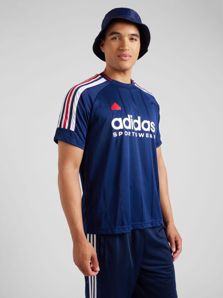 Cumpăra ADIDAS SPORTSWEAR Tricou funcțional ' House of Tiro Nations'  albastru închis / roșu / alb